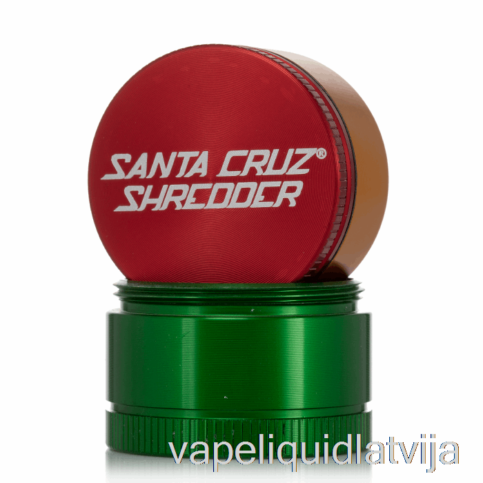 Santa Cruz Smalcinātājs 1,6 Collu Mazs 3-daļīgs Dzirnaviņas Rasta (40mm) Vape šķidrums